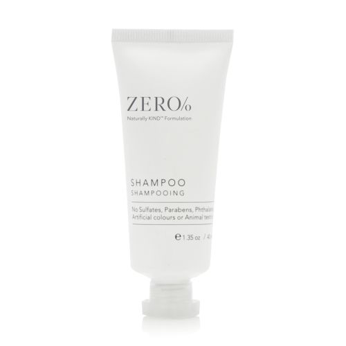 Zero%  Shampoo, Tube, 40ml/1.35oz